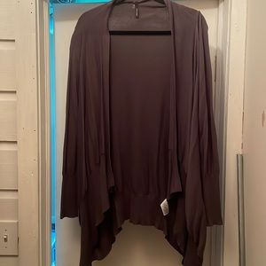 Grayish green cardigan